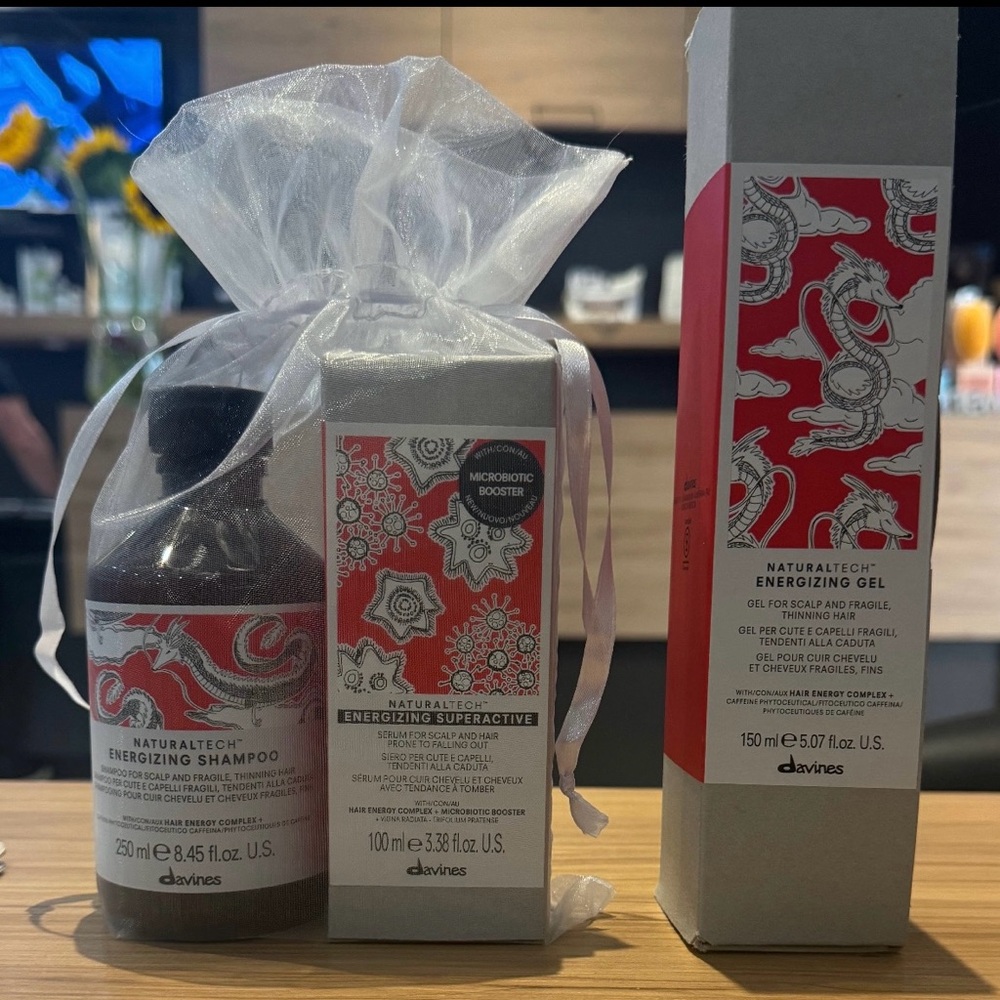 Davines energizing shampoo